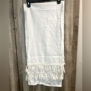 Cotton Fringe table runner